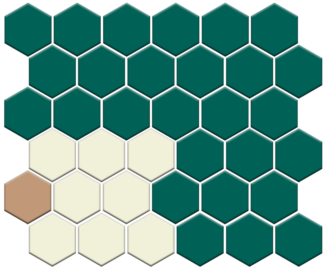 Bella Border | Pinnacle Hexagon Border - Image 10