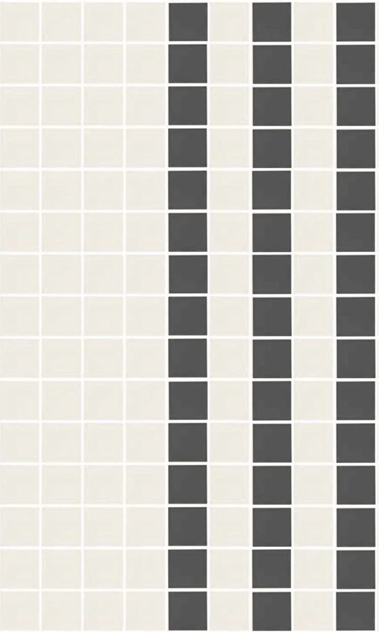 Greek Key Aqueduct  | 3/4" Unglazed Porcelain | Pinnacle Square Border - Image 3