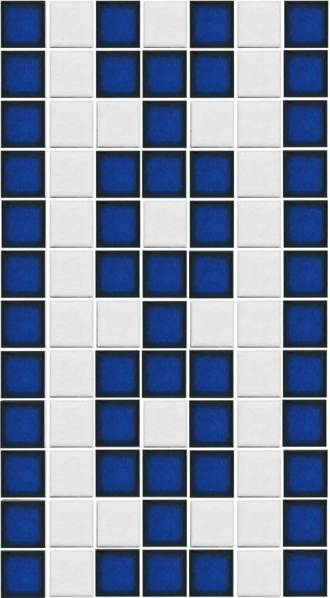 Greek Key Block Chain Border | Lyric Glazed Square | Porcelain - Image 14