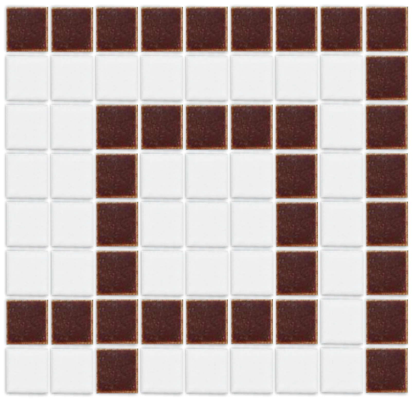 Greek Key Border | Lyric Glazed Square | Porcelain - Image 7