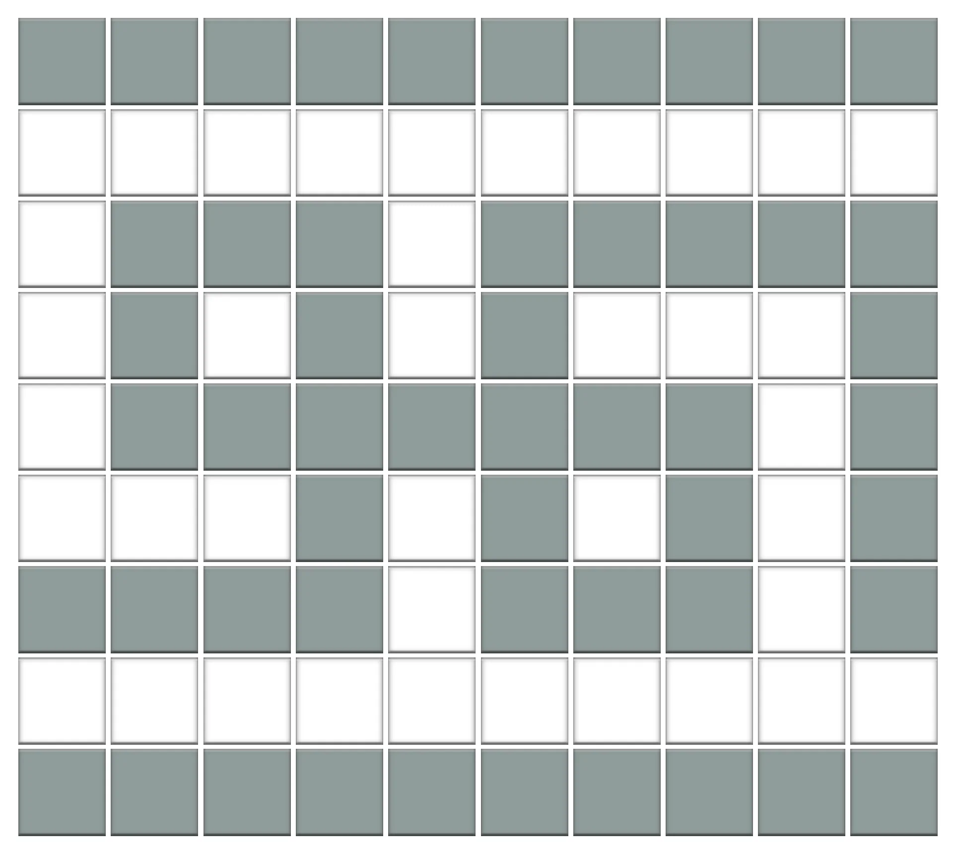 Greek Key Infinity Border | Square | Porcelain - Image 19