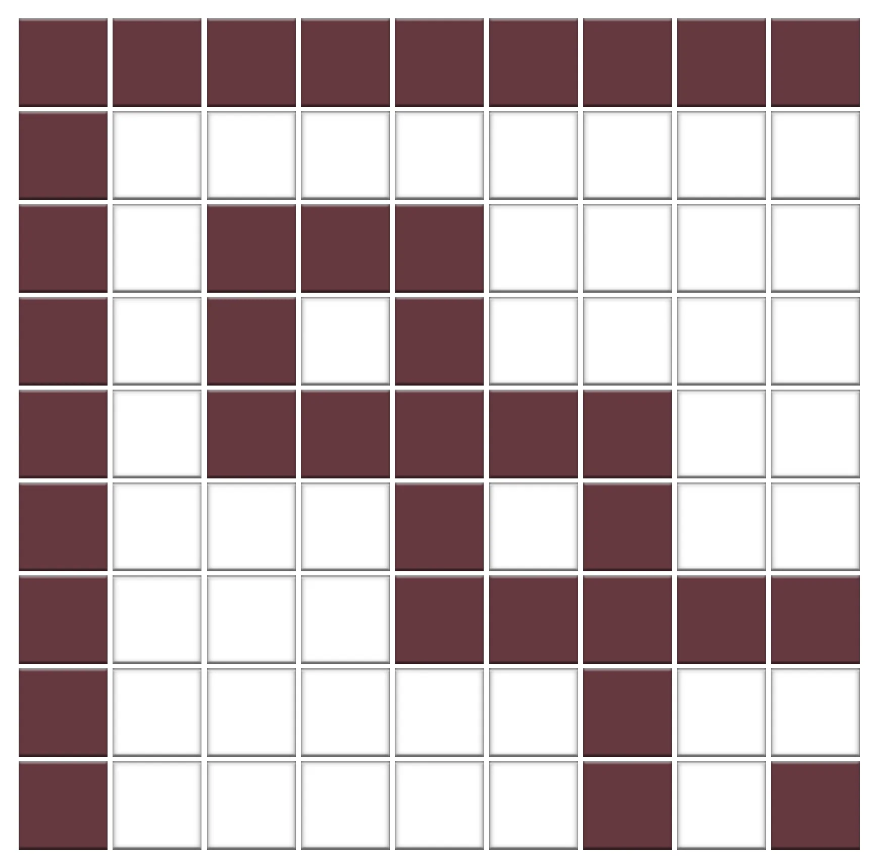 Greek Key Infinity Border | Square | Porcelain - Image 22