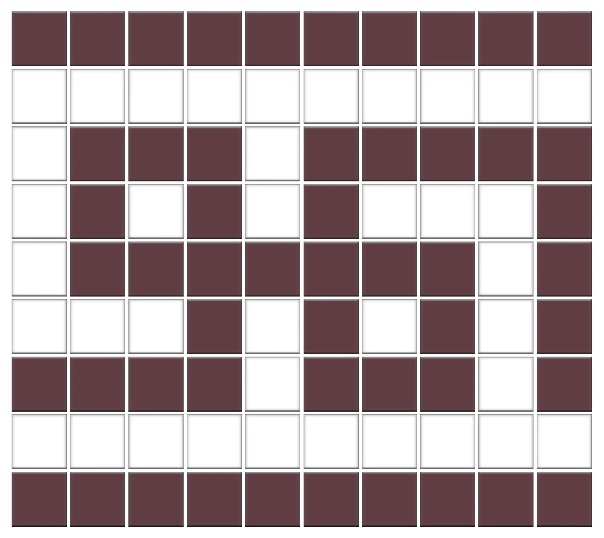 Greek Key Infinity Border | Square | Porcelain - Image 23
