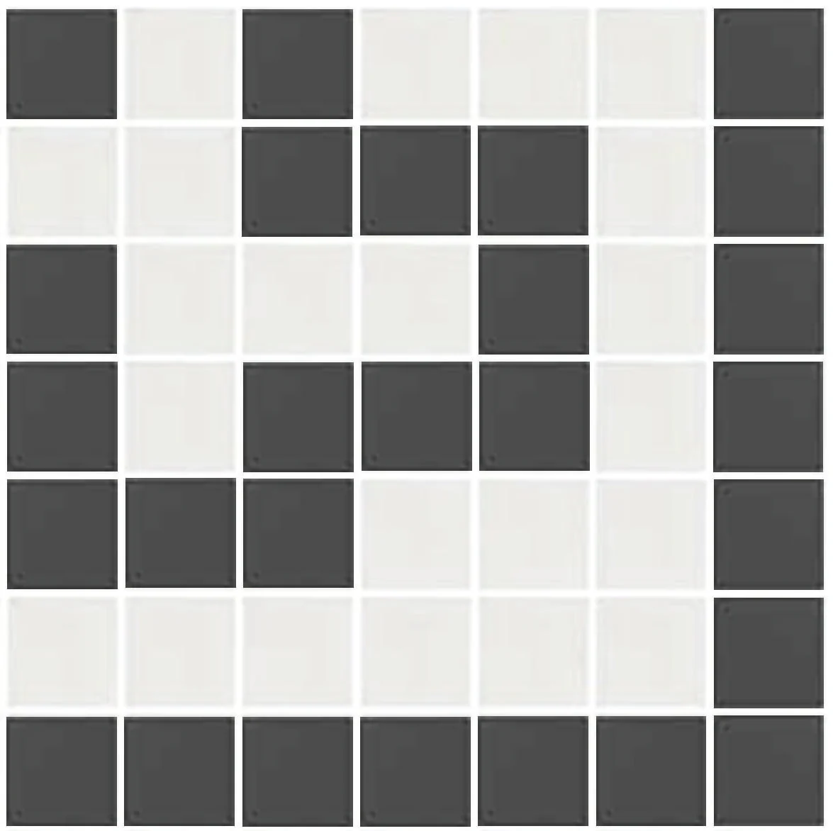 Greek Key Step | 3/4" Unglazed Porcelain | Pinnacle Square Border - Image 3