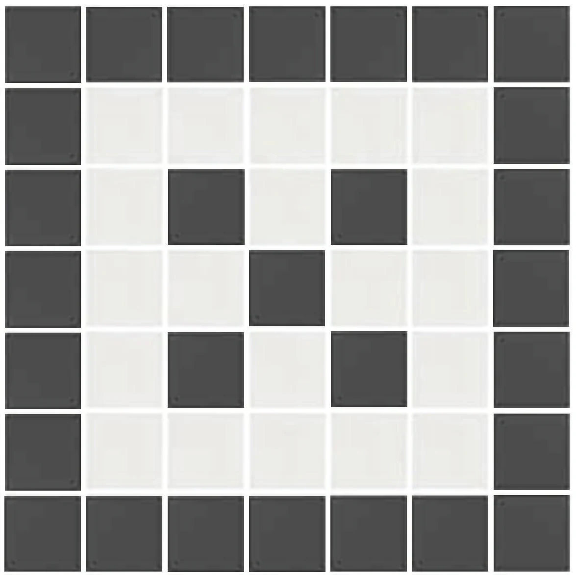 Greek Key Step | 3/4" Unglazed Porcelain | Pinnacle Square Border - Image 4