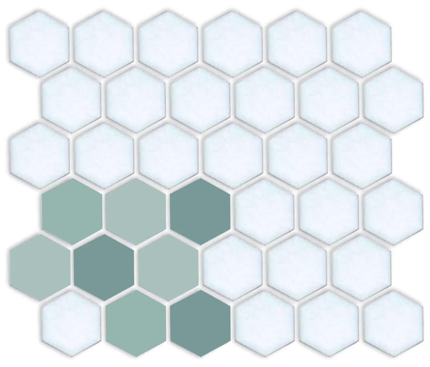 Lorida Border | Pinnacle Hexagon Border - Image 22