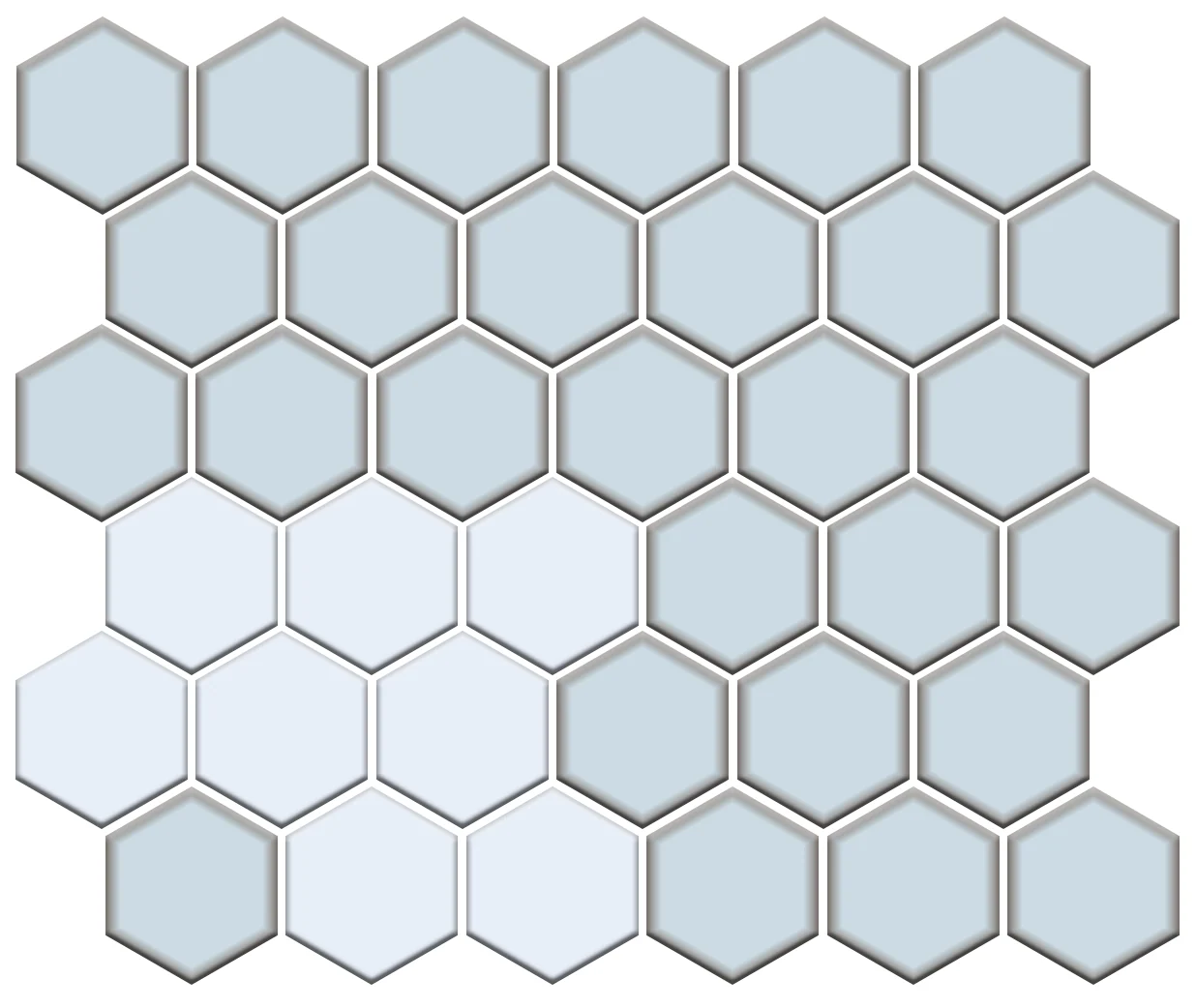Lorida Border | Pinnacle Hexagon Border - Image 53