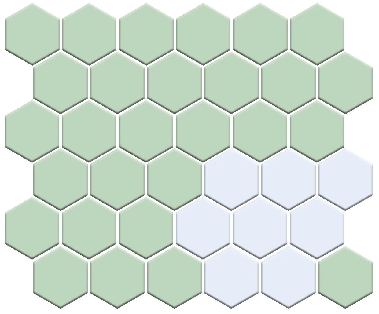 Lorida Border | Pinnacle Hexagon Border - Image 57