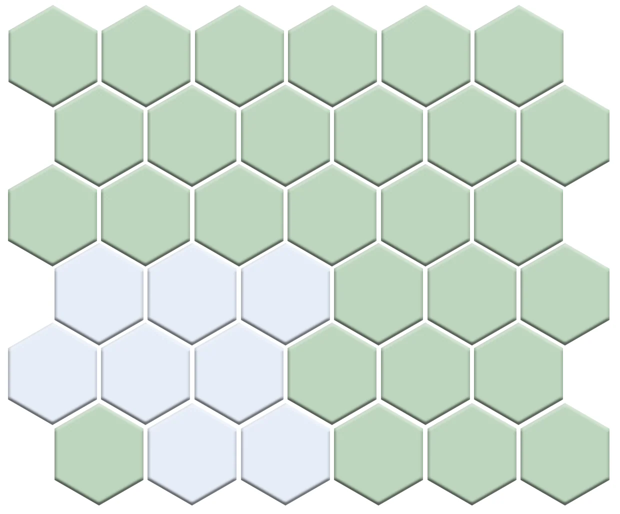 Lorida Border | Pinnacle Hexagon Border - Image 58