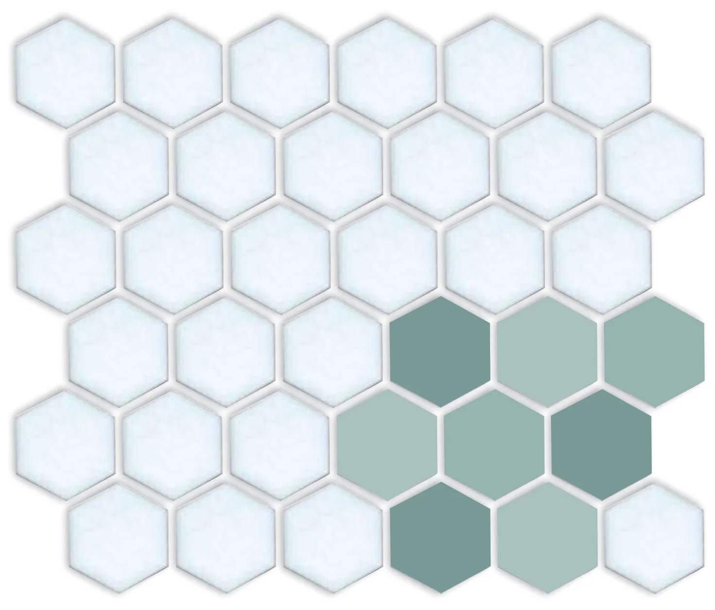 Lorida Border | Pinnacle Hexagon Border - Image 7