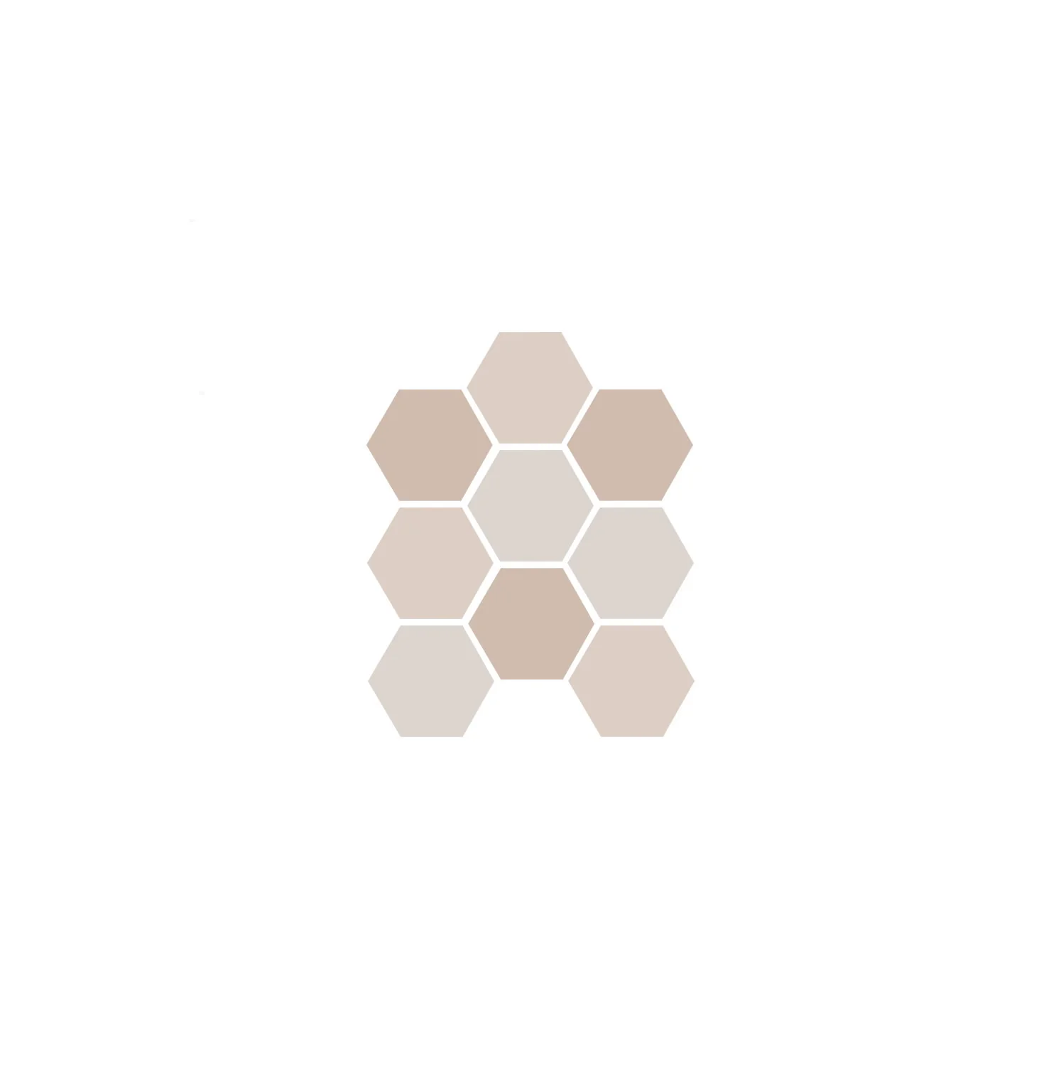 Lyric (Gloss & Matte) Glazed Hexagons - Image 21