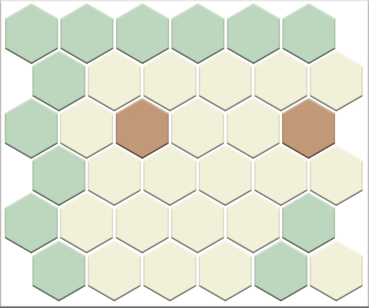 Sable Border | Pinnacle Hexagon Border - Image 43