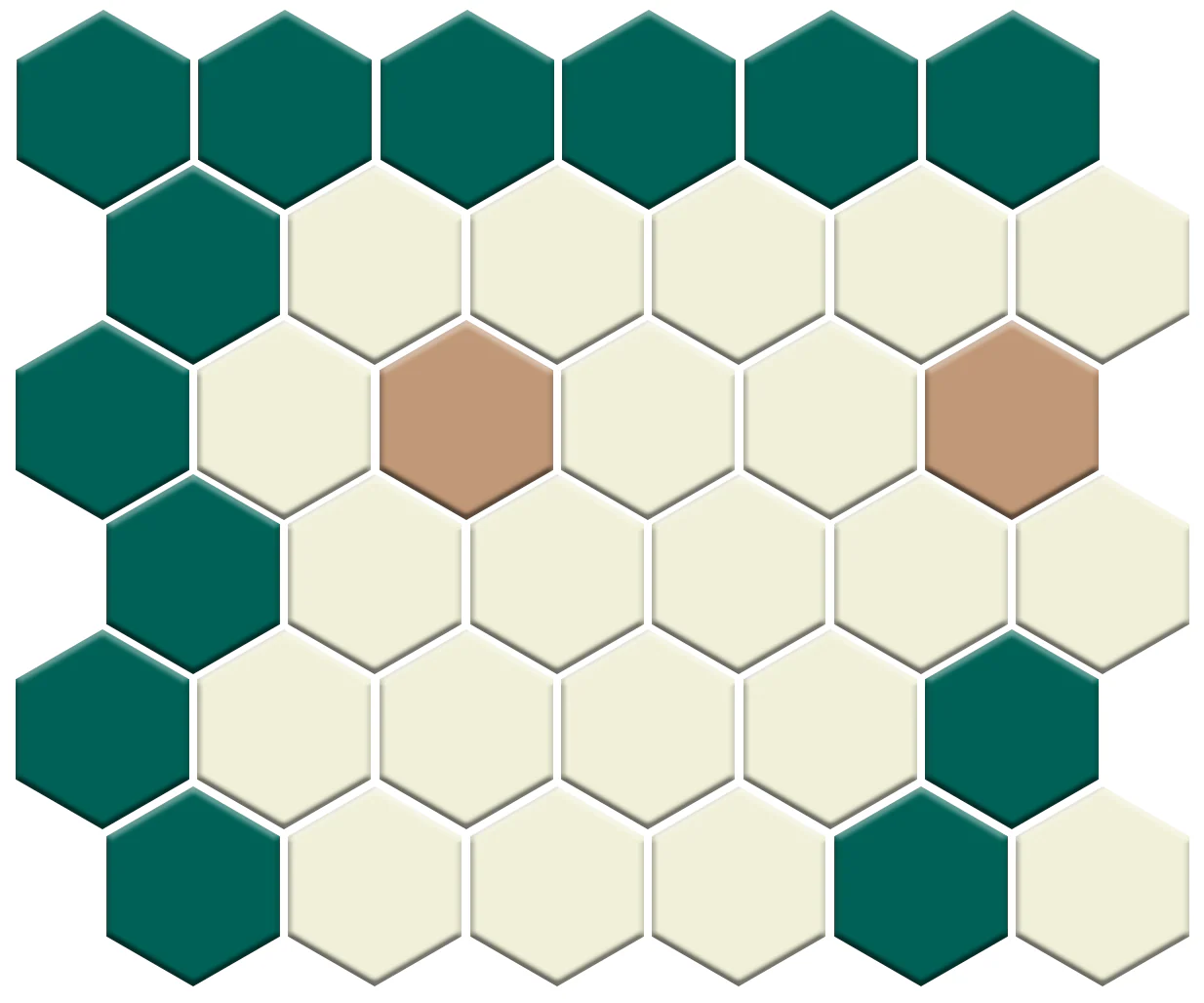 Sable Border | Pinnacle Hexagon Border - Image 48