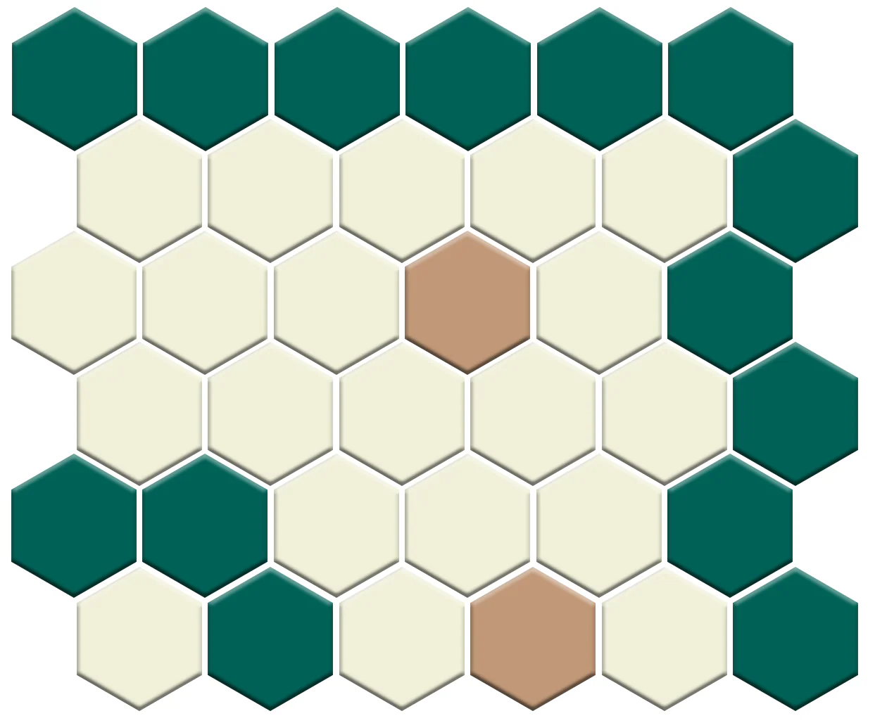 Sable Border | Pinnacle Hexagon Border - Image 49