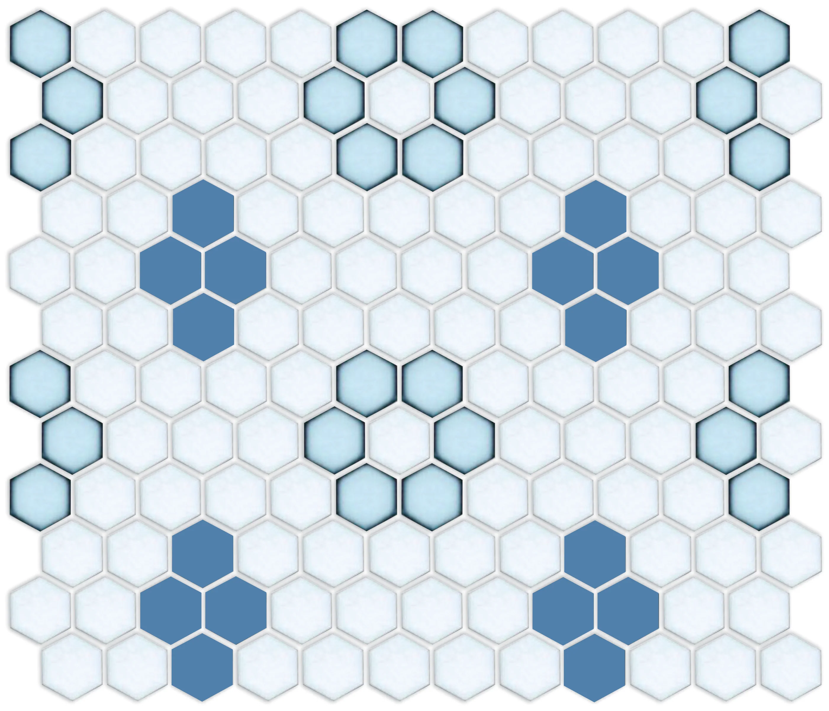Satin Rosette and Quad | Pinnacle Hexagon Patterns - Image 11