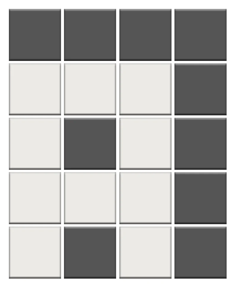 Strada Border | Lyric 1" Unglazed Porcelain | Pinnacle Square Border - Image 4